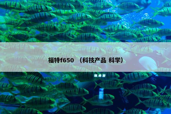 福特f650 （科技产品 科学）